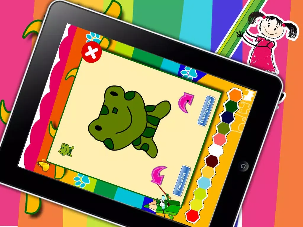 Capturas de tela do Draw free for kids iPad 