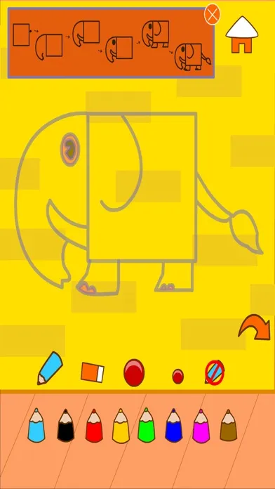 Easy Coloring Book Animals Screenshots