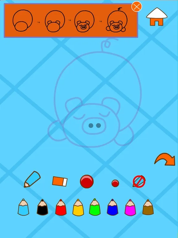 Painting animais games iPad Screenshots