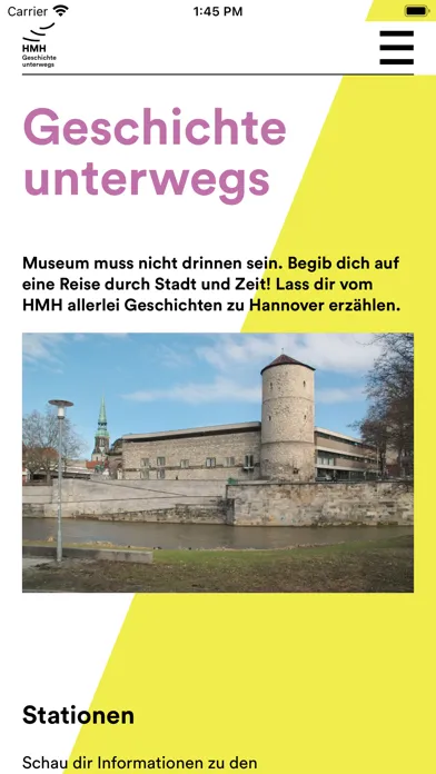 Geschichte Unterwegs سکرین شاٹس
