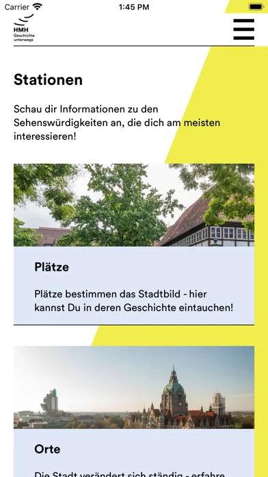 Geschichte Unterwegs سکرین شاٹس
