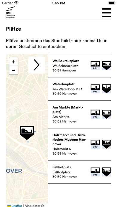 Geschichte Unterwegs سکرین شاٹس