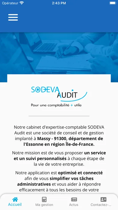 Скриншоты SODEVA Audit Comptable à Massy