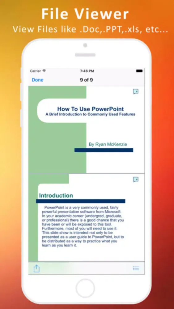 PDF Office Suite - for iWork Office Convert & Edit سکرین شاٹس