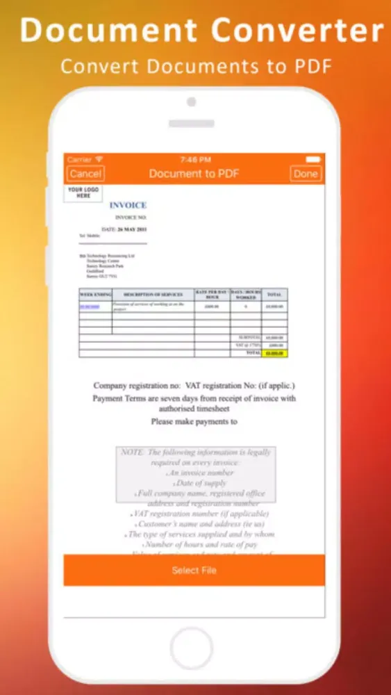 PDF Office Suite - for iWork Office Convert & Edit سکرین شاٹس