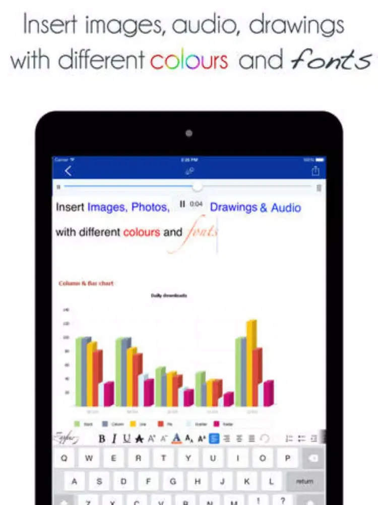 Documents Pro - for Microsoft Office Word edition iPad  Screenshots
