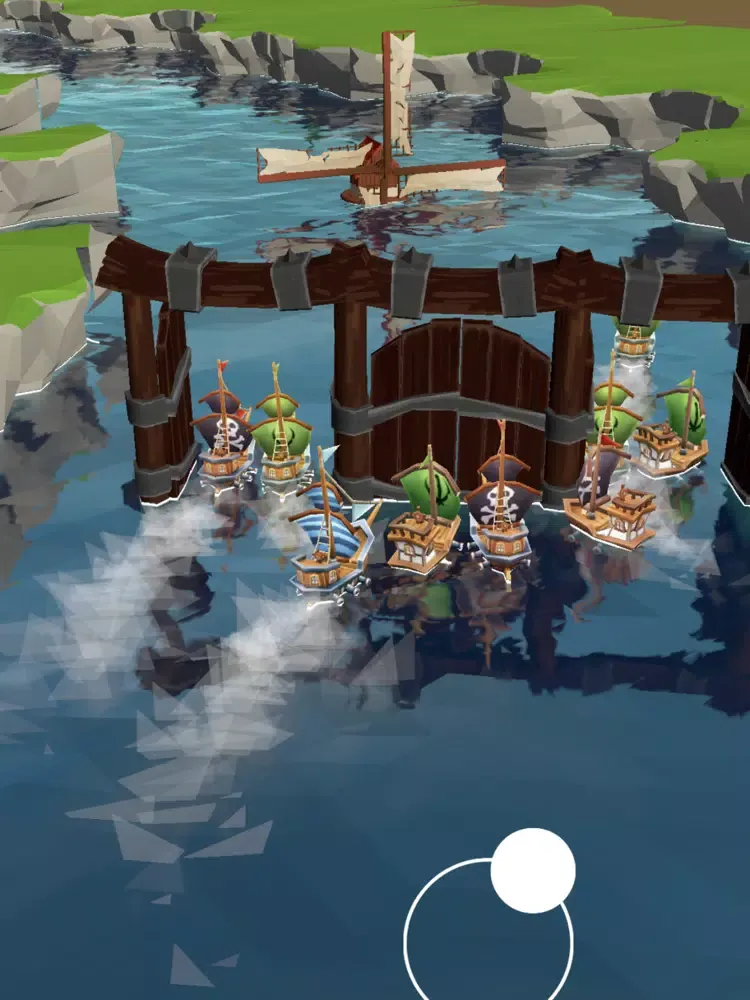 Ảnh chụp màn hình của Ship it! Regatta iPad 
