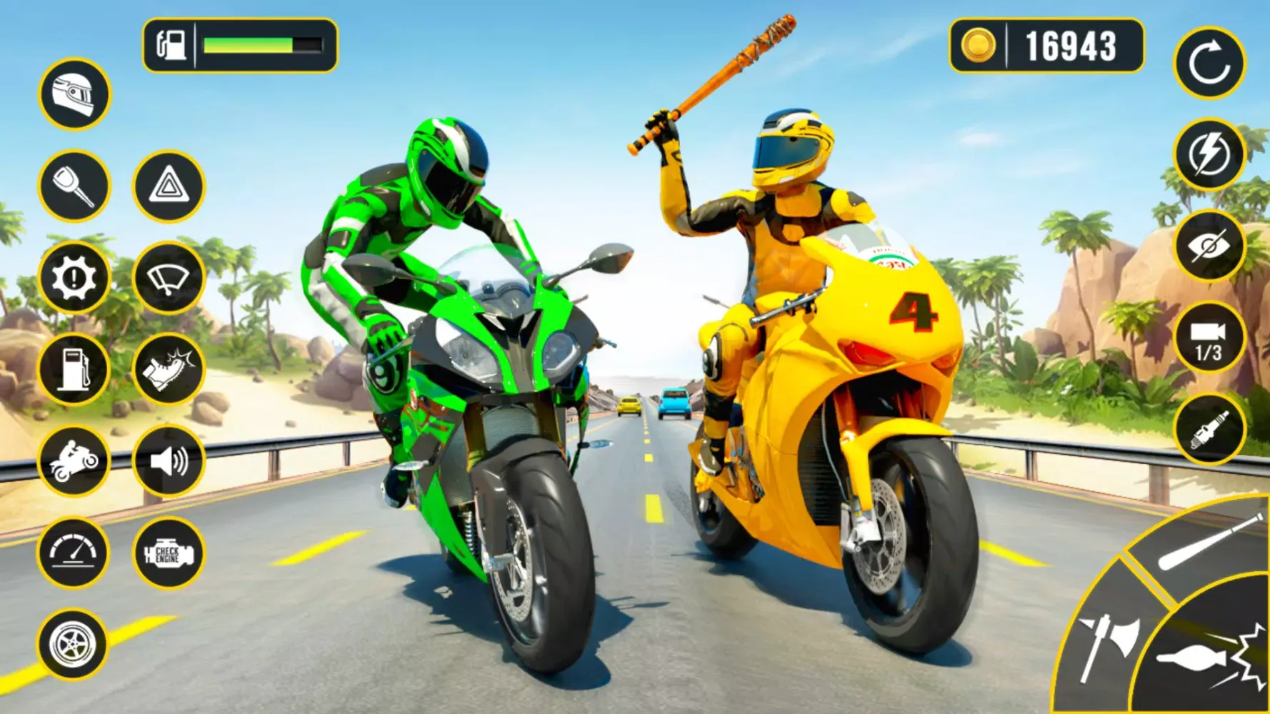 Capturas de pantalla de Moto Attack - Bike Racing Game