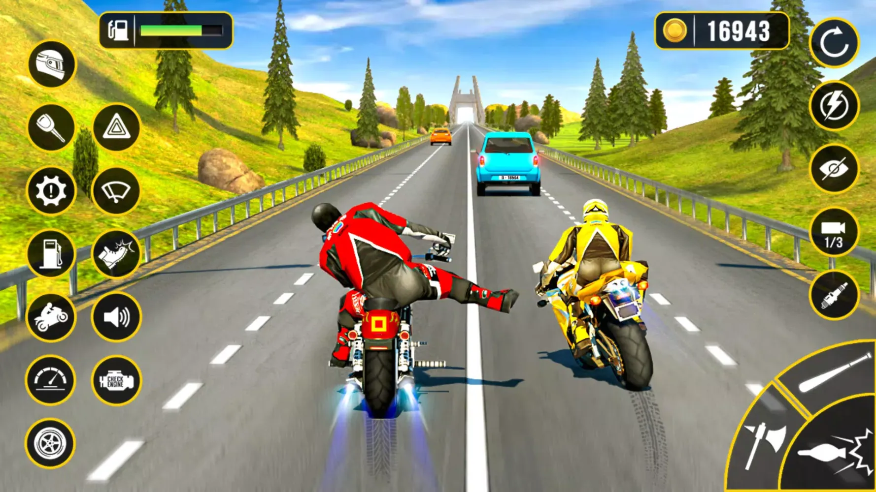 Capturas de pantalla de Moto Attack - Bike Racing Game