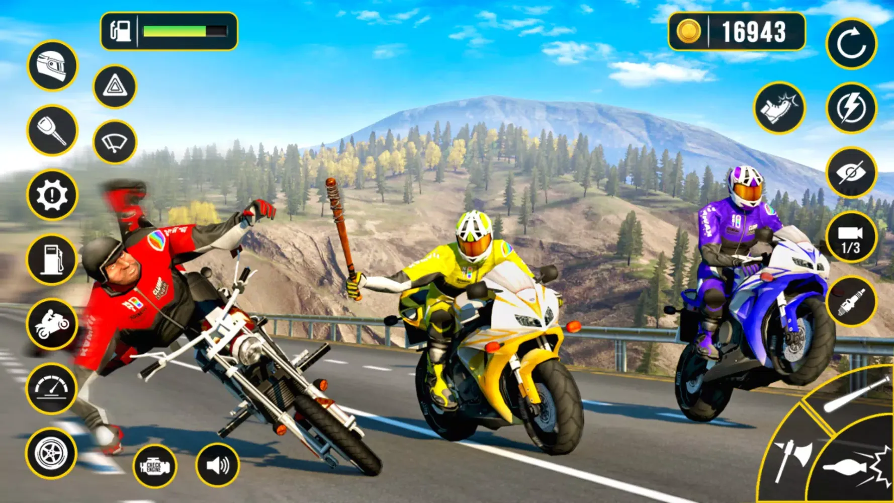 Capturas de pantalla de Moto Attack - Bike Racing Game