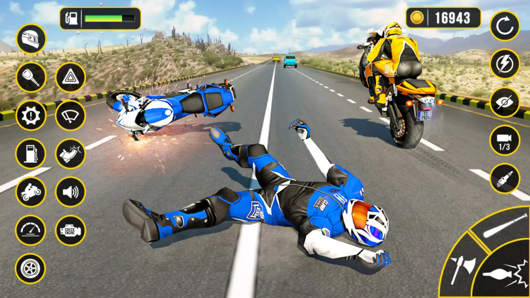 Capturas de pantalla de Moto Attack - Bike Racing Game