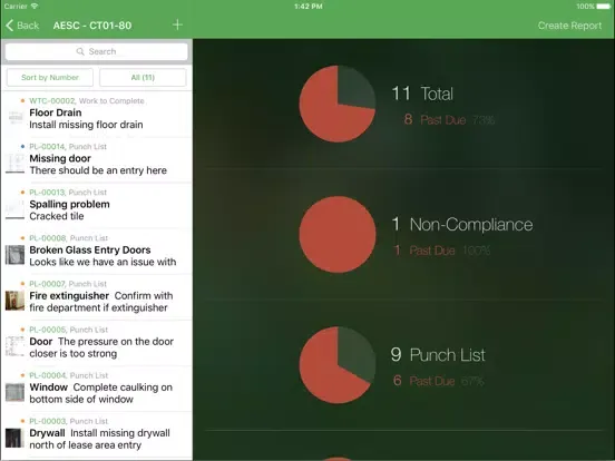 Скриншоты Newforma Tasks iPad 