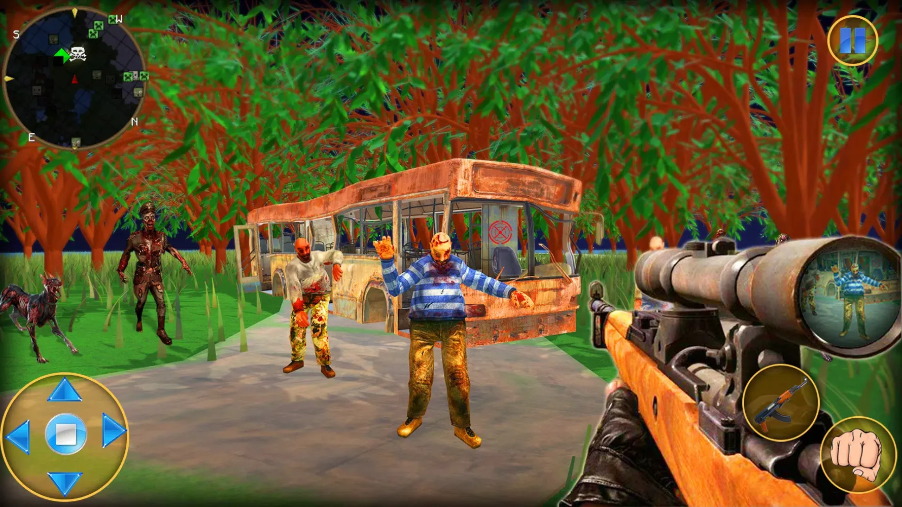 Monster hunter- Zombie Hunter应用截图