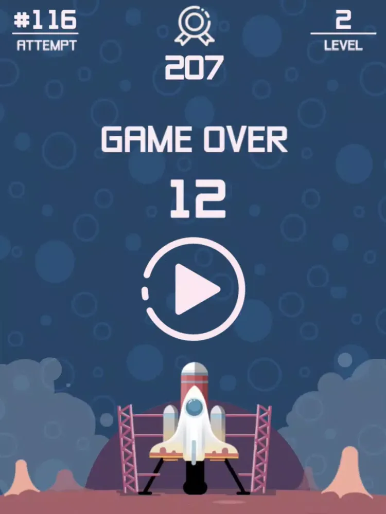 Captures d'écran de Rocket UP to Peak iPad 