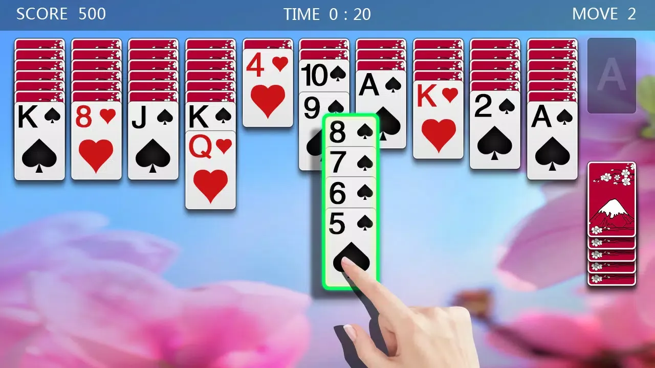 Spider Solitaire - card game スクリーンショット