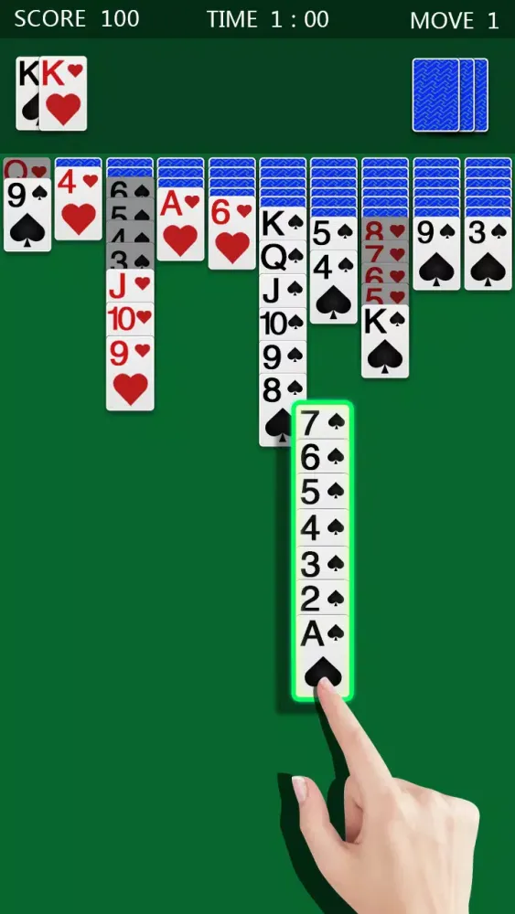Spider Solitaire - card game スクリーンショット