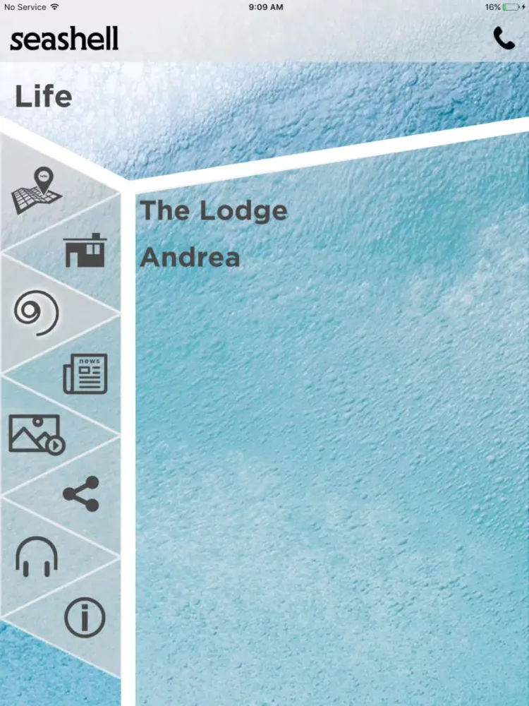 Seashell - North Coast iPad  Screenshots