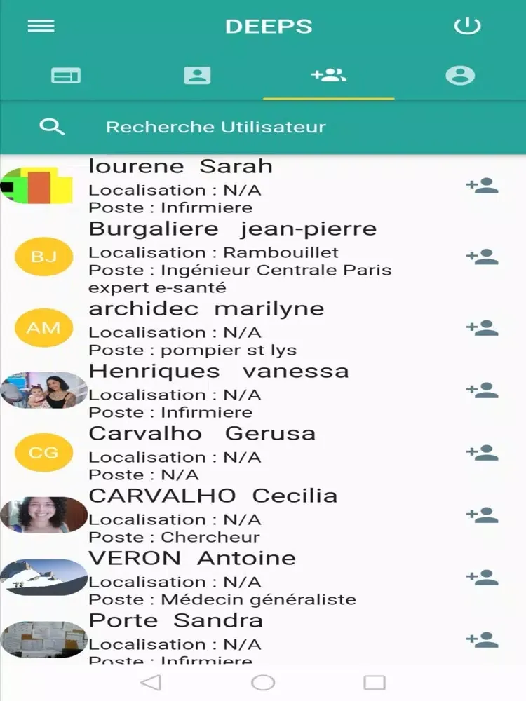 Скриншоты Deeps - Messagerie sécurisée iPad 