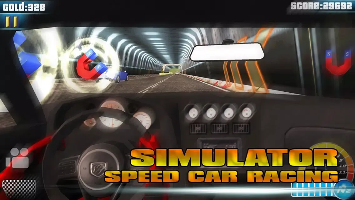 ภาพหน้าจอของ Racing Rival Traffic In Car