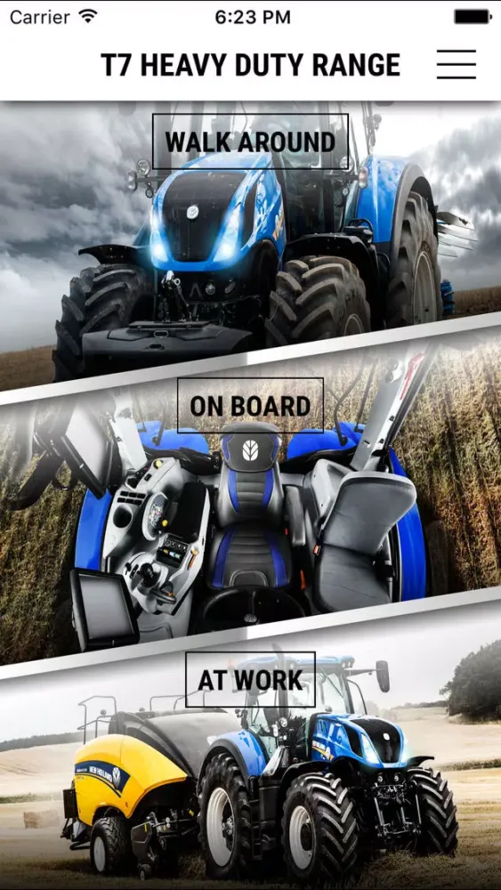 Zrzuty ekranu New Holland Ag T7 HD - Dealer