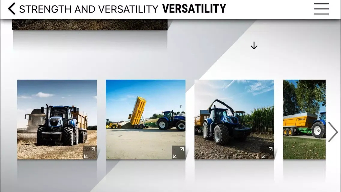 Zrzuty ekranu New Holland Ag T7 HD - Dealer