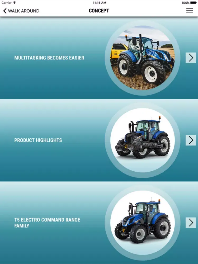 New Holland Ag T5 EC - Dealer iPad  स्क्रीनशॉट