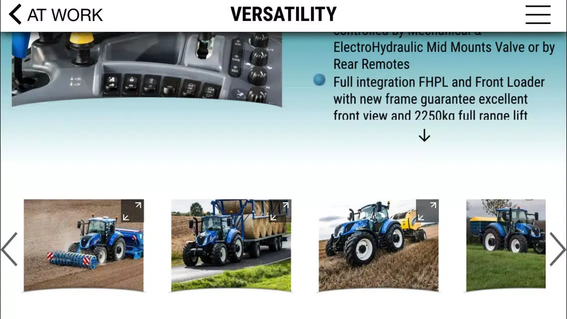 New Holland Ag T5 EC - Dealer स्क्रीनशॉट