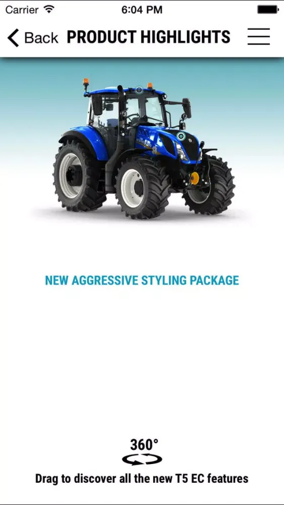 New Holland Ag T5 EC - Dealer स्क्रीनशॉट