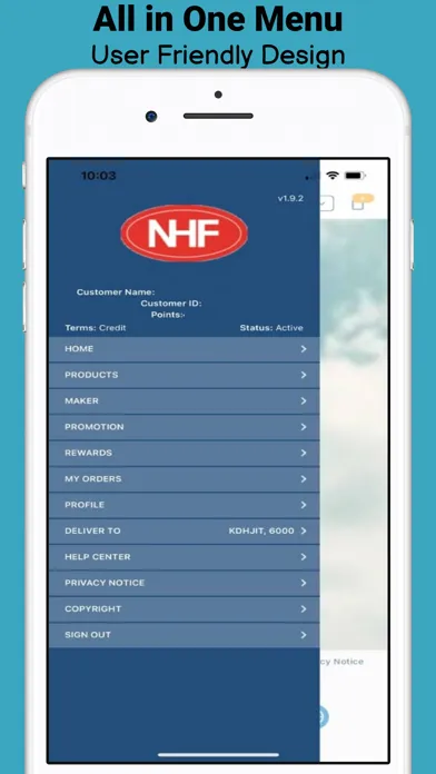 Capturas de tela do NHF: Automotive Parts Partner