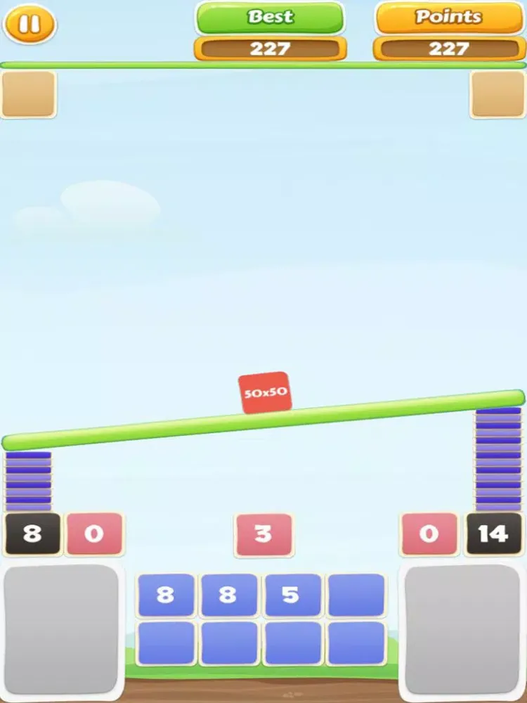 Zrzuty ekranu Blocks 50x50 iPad 