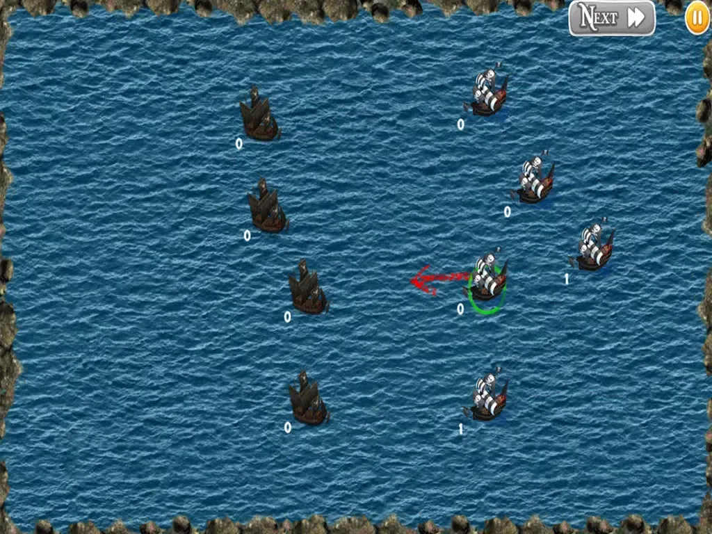 Pirate wars. Naval battle iPad  Screenshots