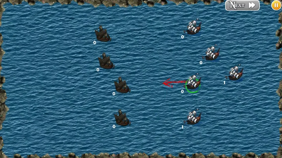 Pirate wars. Naval battle Screenshots