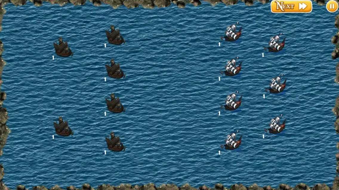 Pirate wars. Naval battle Screenshots