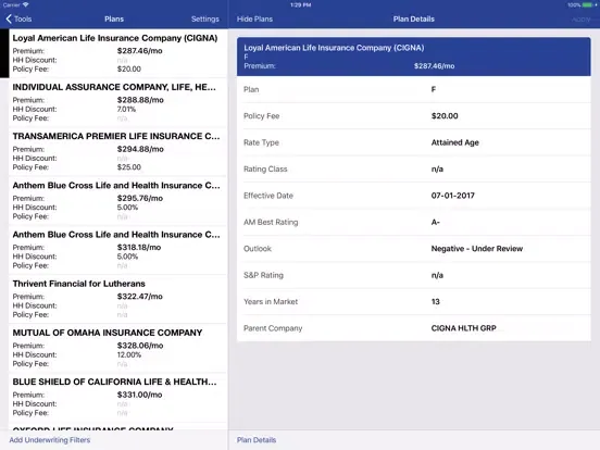 New Horizons Quoting Tool iPad  স্ক্রিনশট