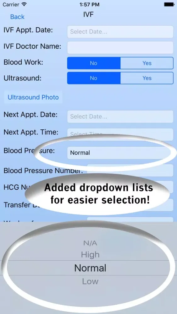 Surrogacy Status App स्क्रीनशॉट