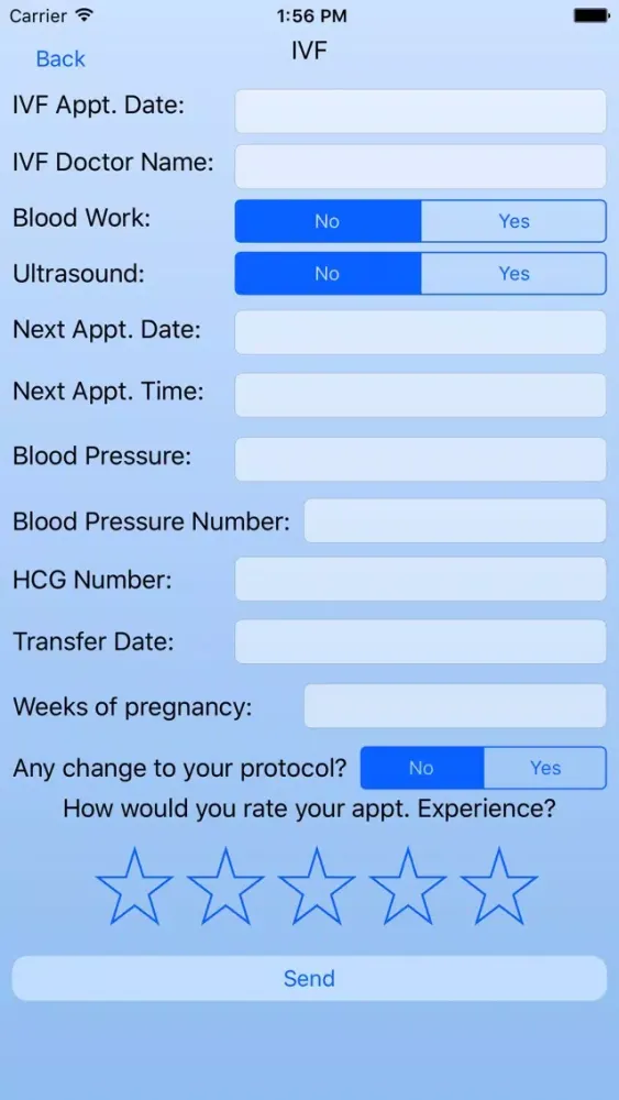 Surrogacy Status App स्क्रीनशॉट