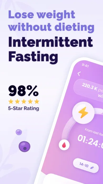 Tangkapan skrin HERO: Intermittent Fasting