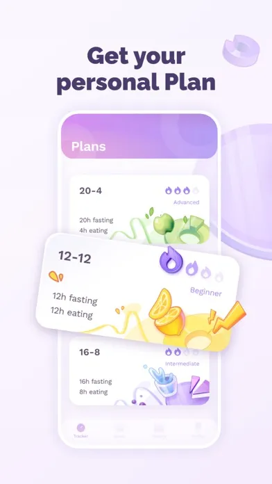 Tangkapan skrin HERO: Intermittent Fasting