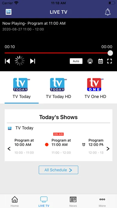 Tangkapan layar TV TODAY NEPAL