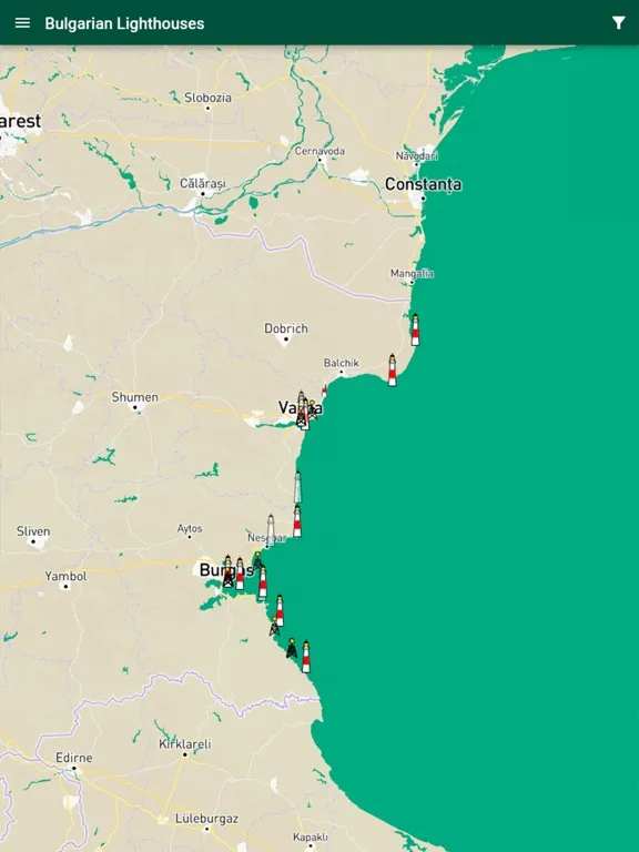 تصاویر Bulgarian Lighthouses iPad 
