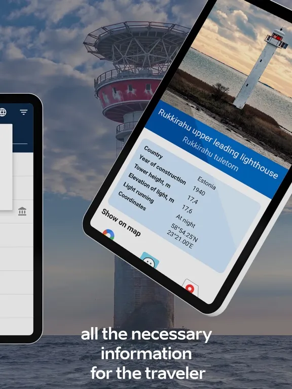 Lighthouses of Baltic States iPad  स्क्रीनशॉट