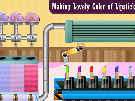 Princess Makeup Box Factory iPad  Screenshots