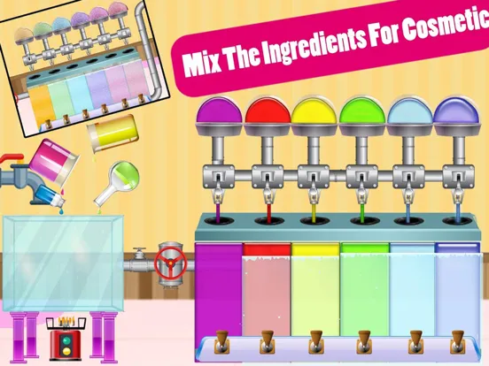 Princess Makeup Box Factory iPad  Screenshots
