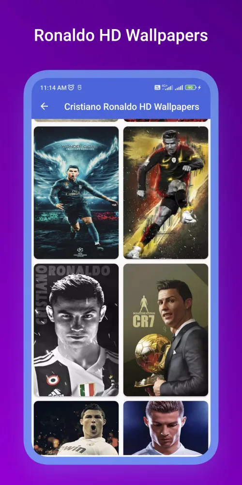 Capturas de pantalla de Ronaldo Messi Fake Video Call