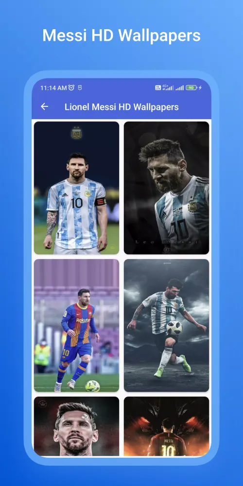 Capturas de pantalla de Ronaldo Messi Fake Video Call