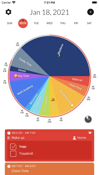 WeeklyPlan - Schedule , Tasks স্ক্রিনশট