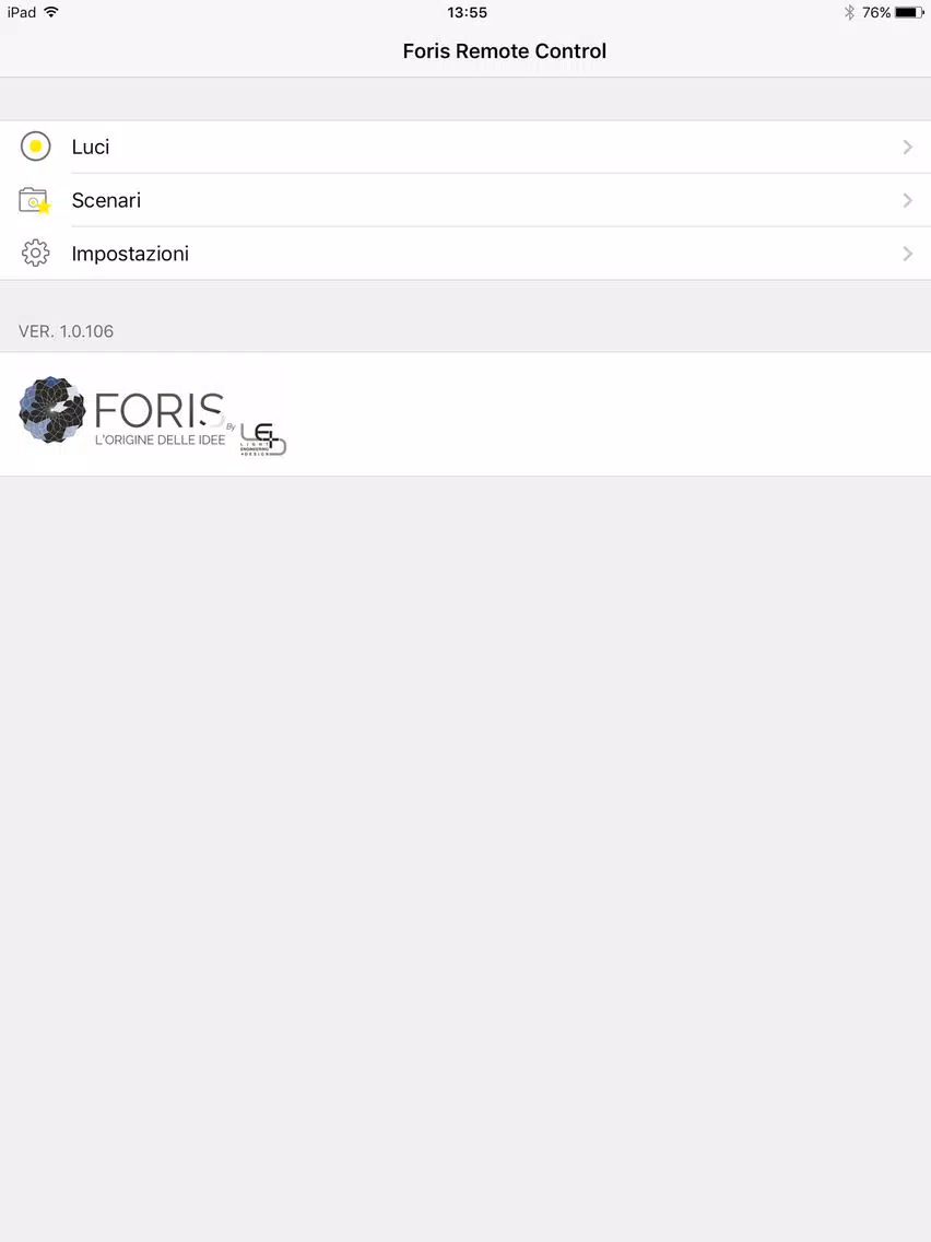 Foris Remote Control iPad  স্ক্রিনশট