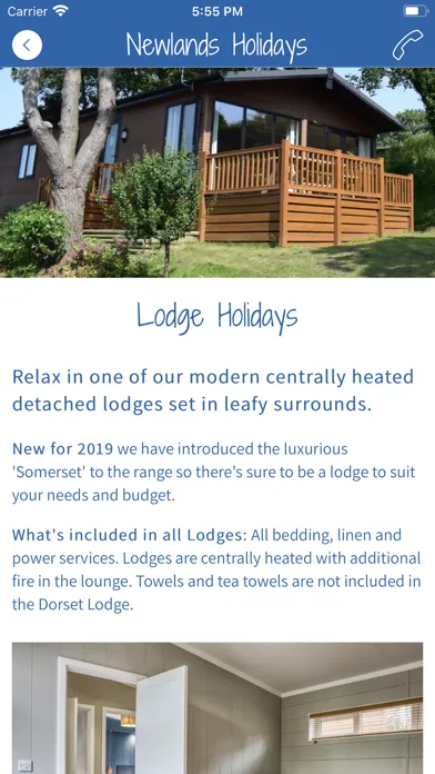 Zrzuty ekranu Newlands Holidays