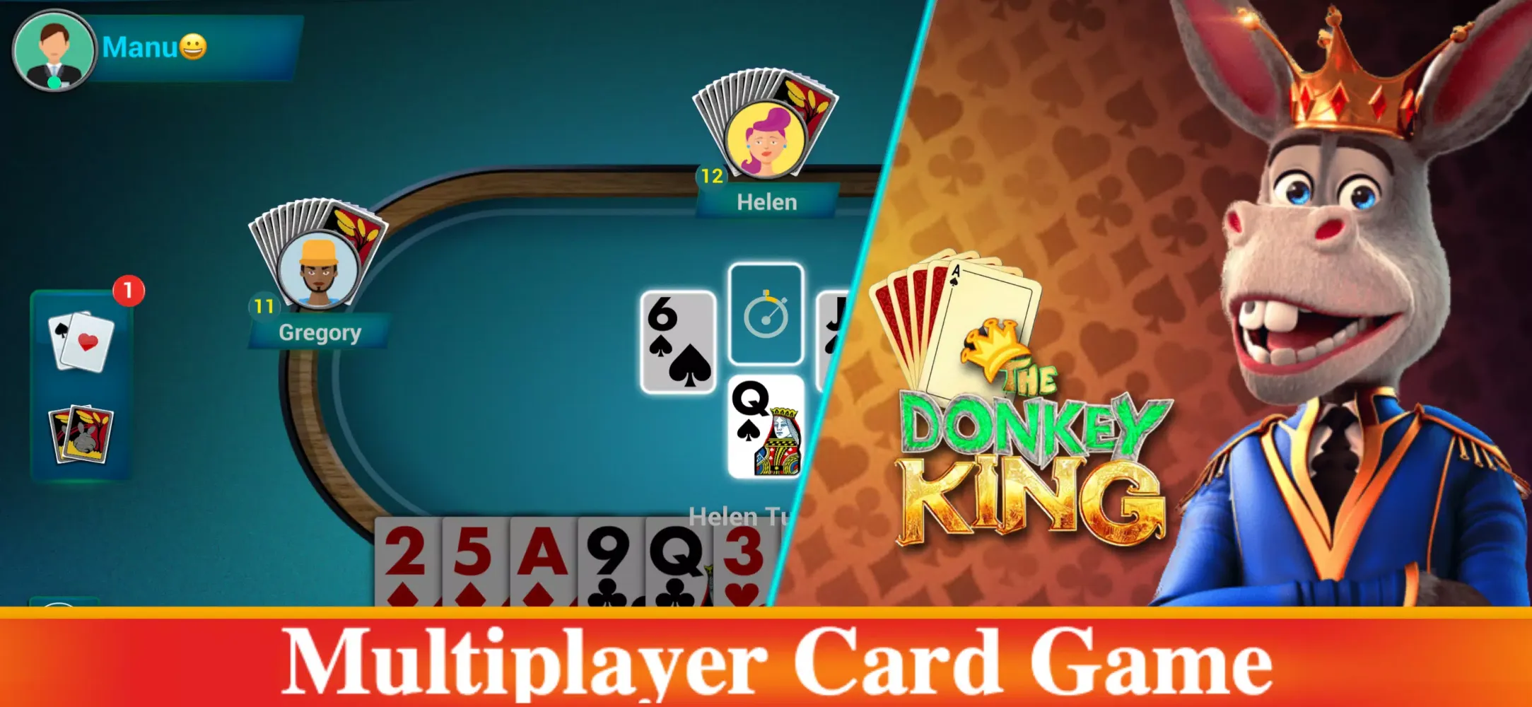 Donkey King: Donkey Card Game Screenshots