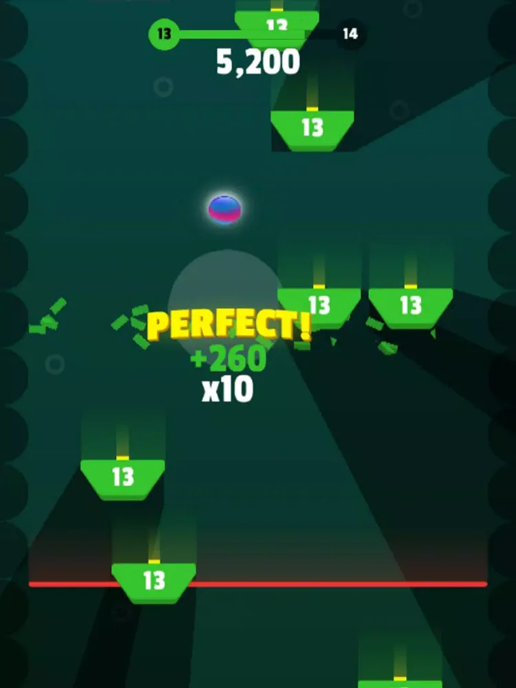 Capturas de tela do Ball Tumble iPad 